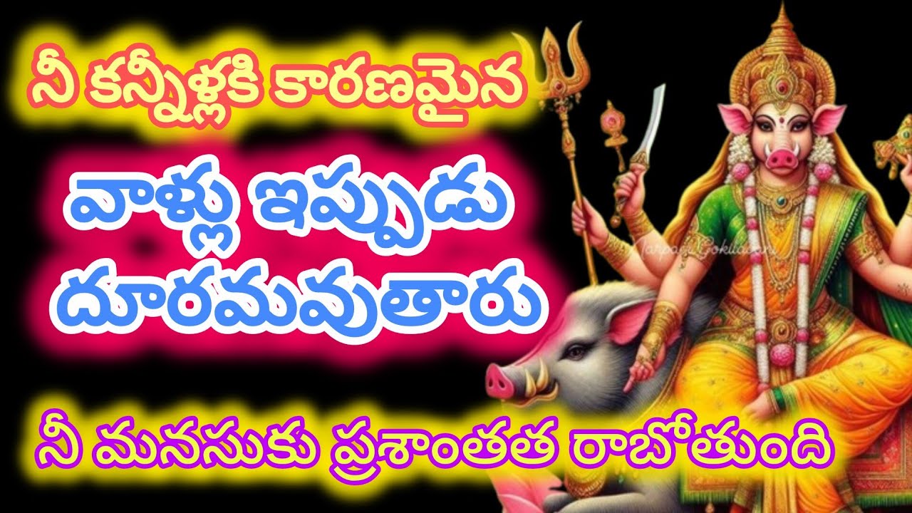 ఈ వీడియో నీకే అయితే… వారాహి అమ్మ పిలిచింది బిడ్డా