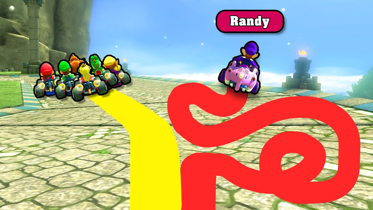 Можно ли ВЫИГРАТЬ гонку Mario Kart, используя СЛУЧАЙНЫЕ данные?