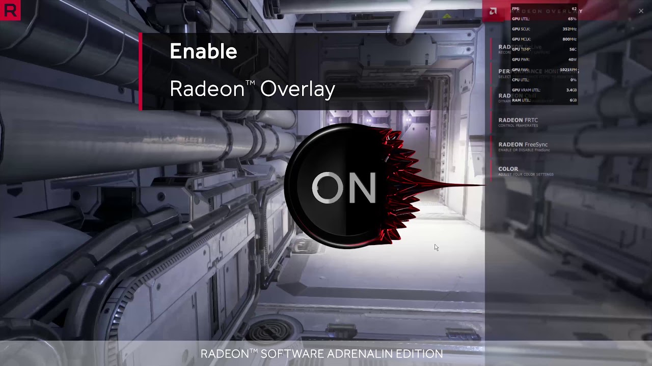 How to Log Performance Metrics from Radeon Overlay new footage