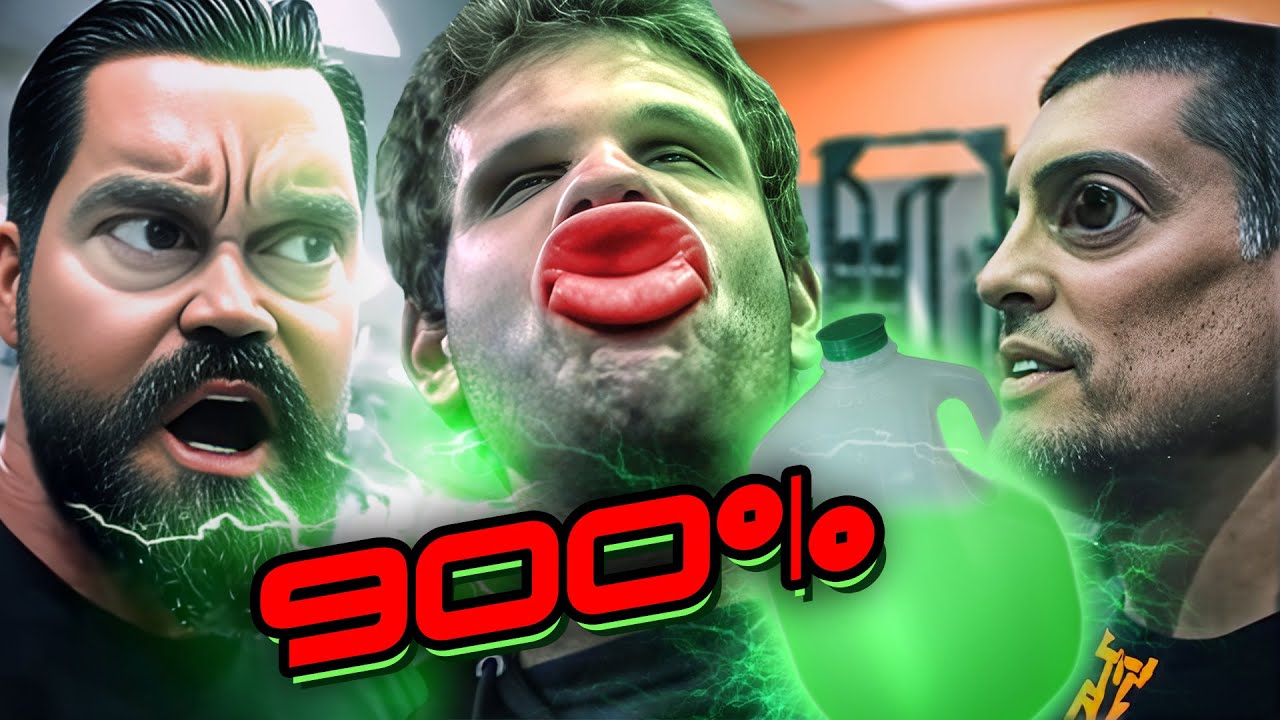 Crazy dude drinks a GALLON of pre-workout - Jason Genova with Brad and Andrew, Delray Misfits
