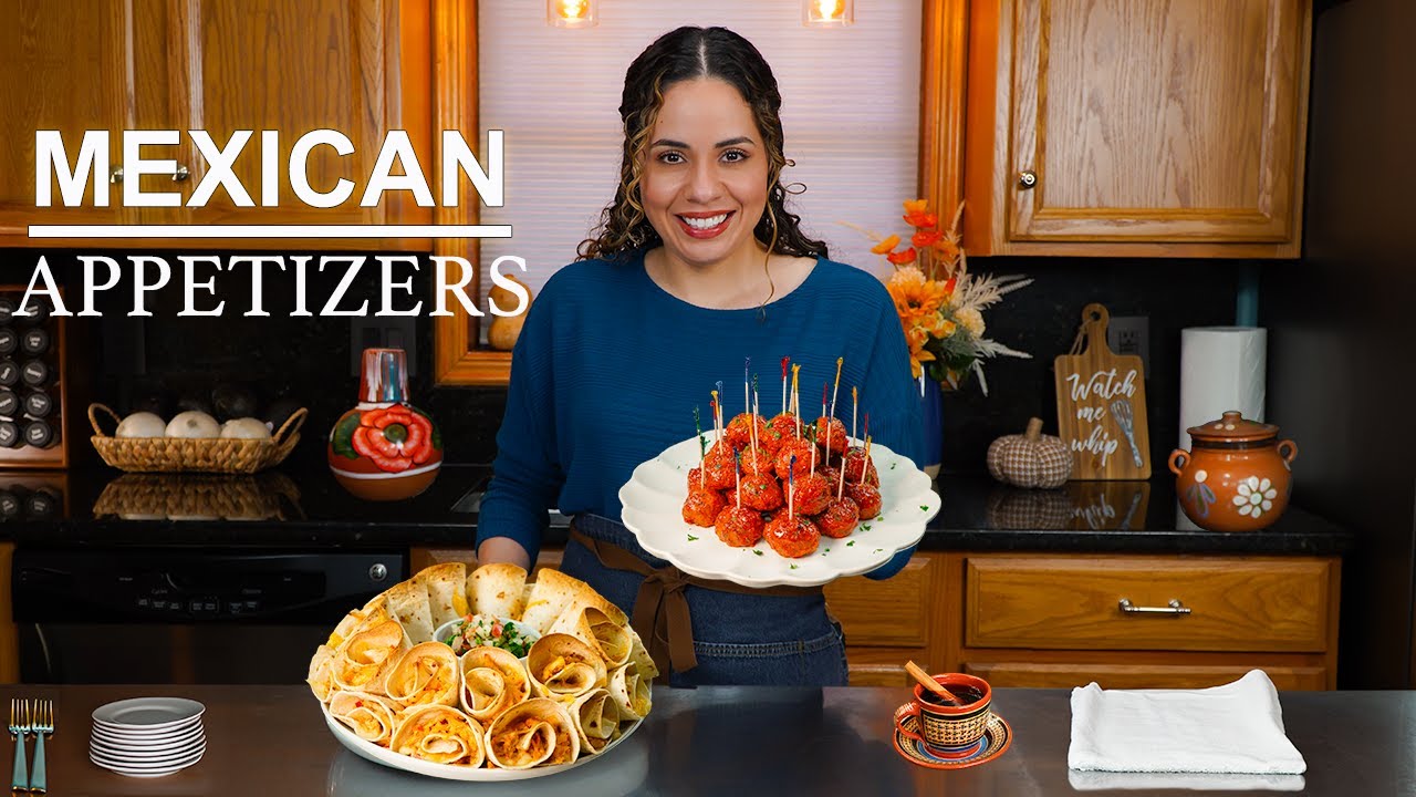 EASY Mexican appetizers: chorizo meatballs and quesadillas | Mexican food