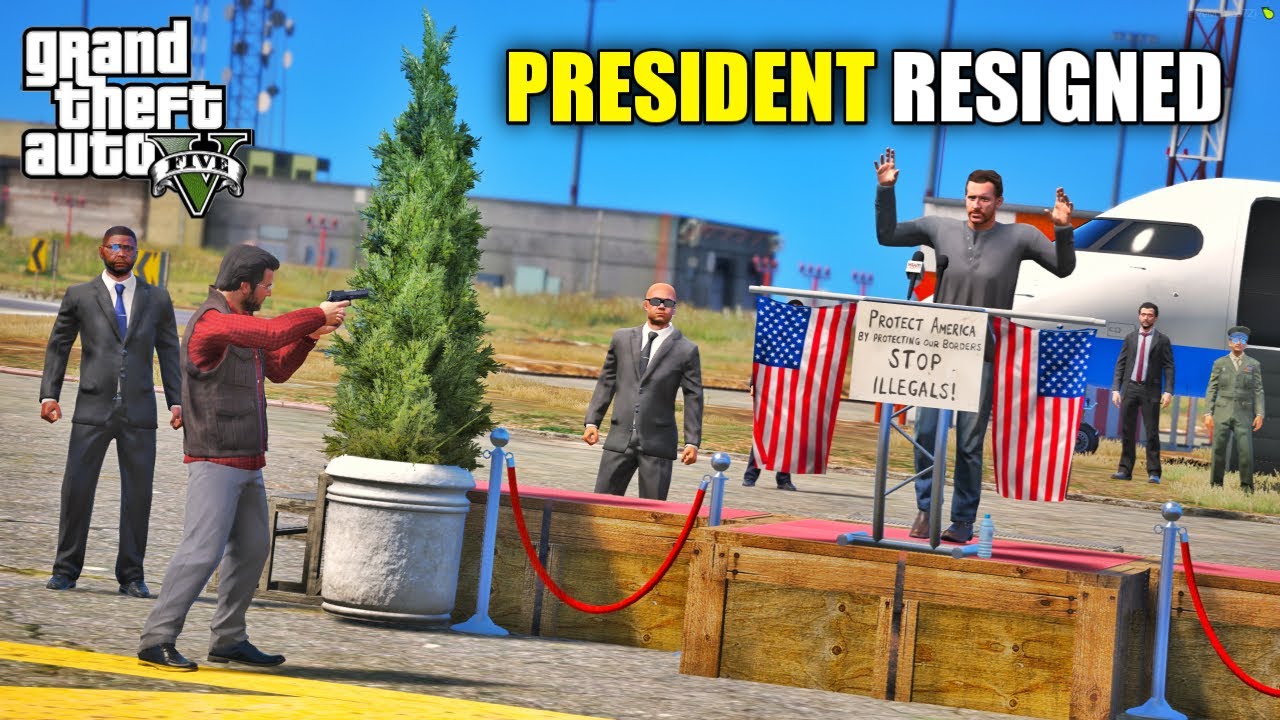 GTA 5 : PRESIDENT RESIGNED FROM HIS POST || BB GAMING