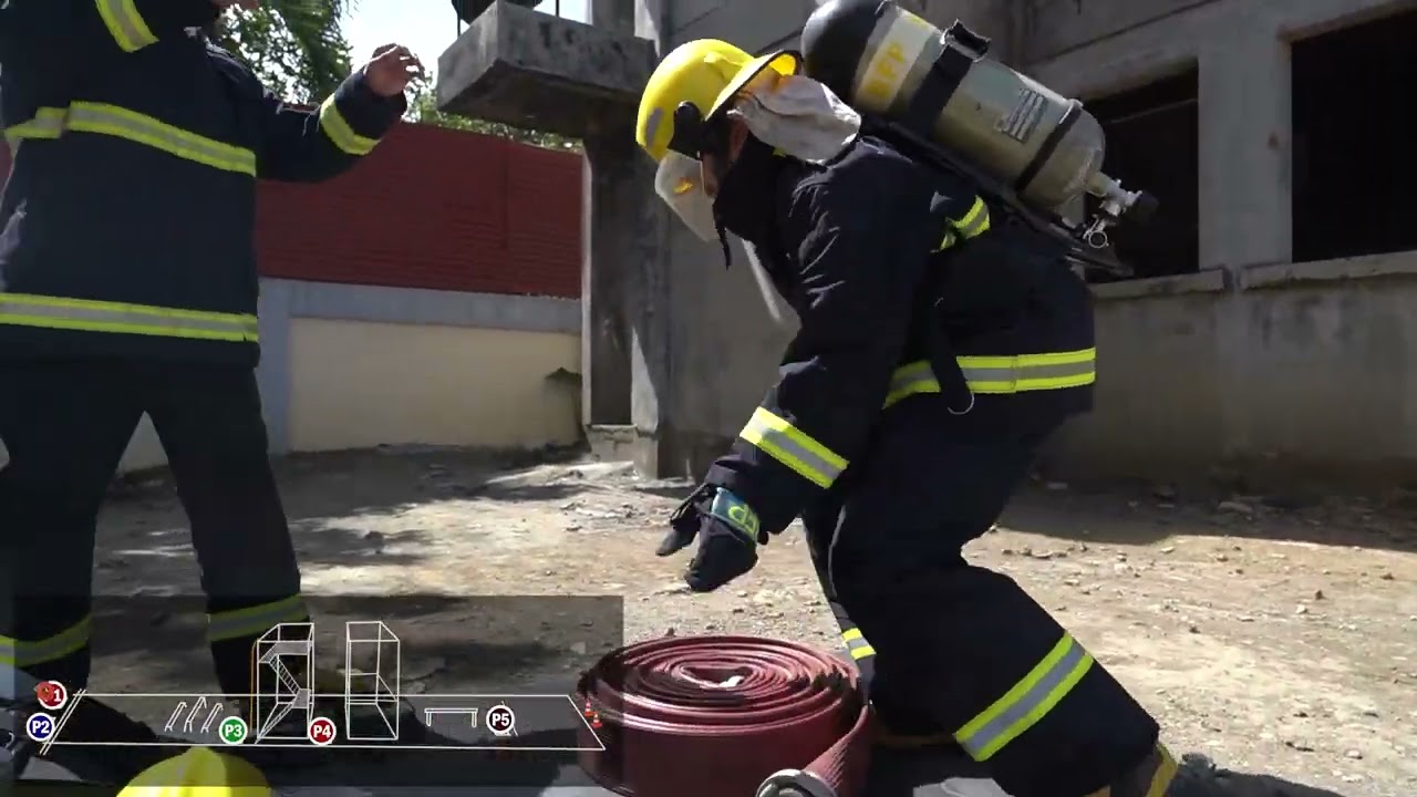 FIRE HOSE DOWN