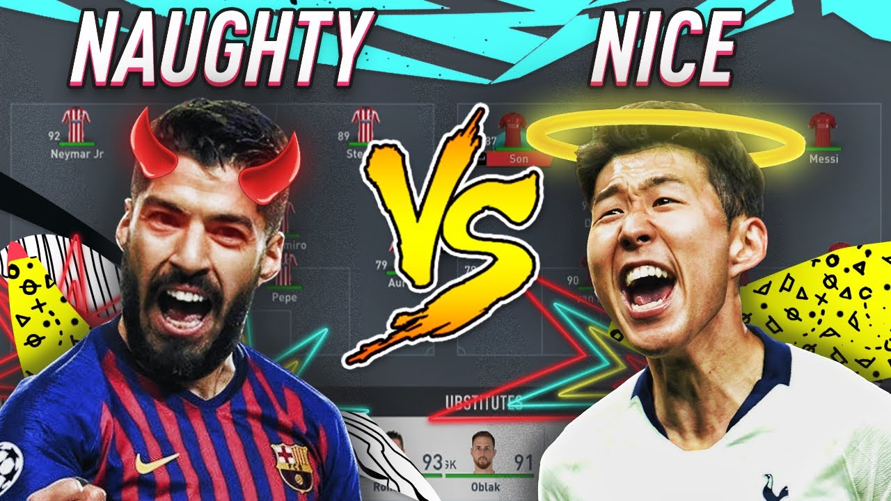 NAUGHTY VS NICE FOOTBALLERS FIFA 20 EXPERIMENT! - CHRISTMAS GIVEAWAY!