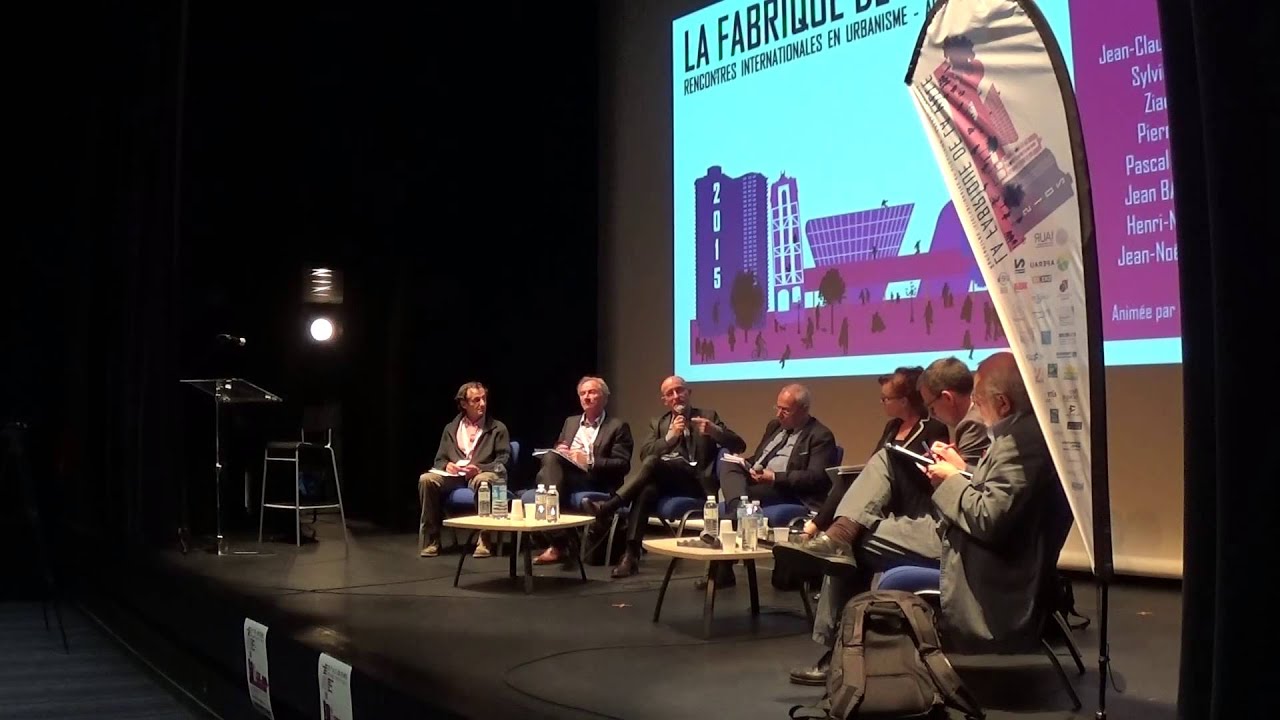 Table-ronde « Les métiers de l’urbanisme» Rencontres internationales en urbanisme
