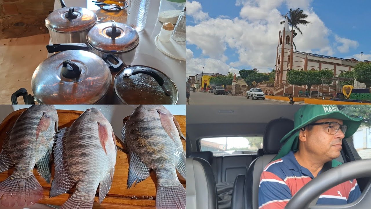 O almoço de hoje peixe no dendê e coco 