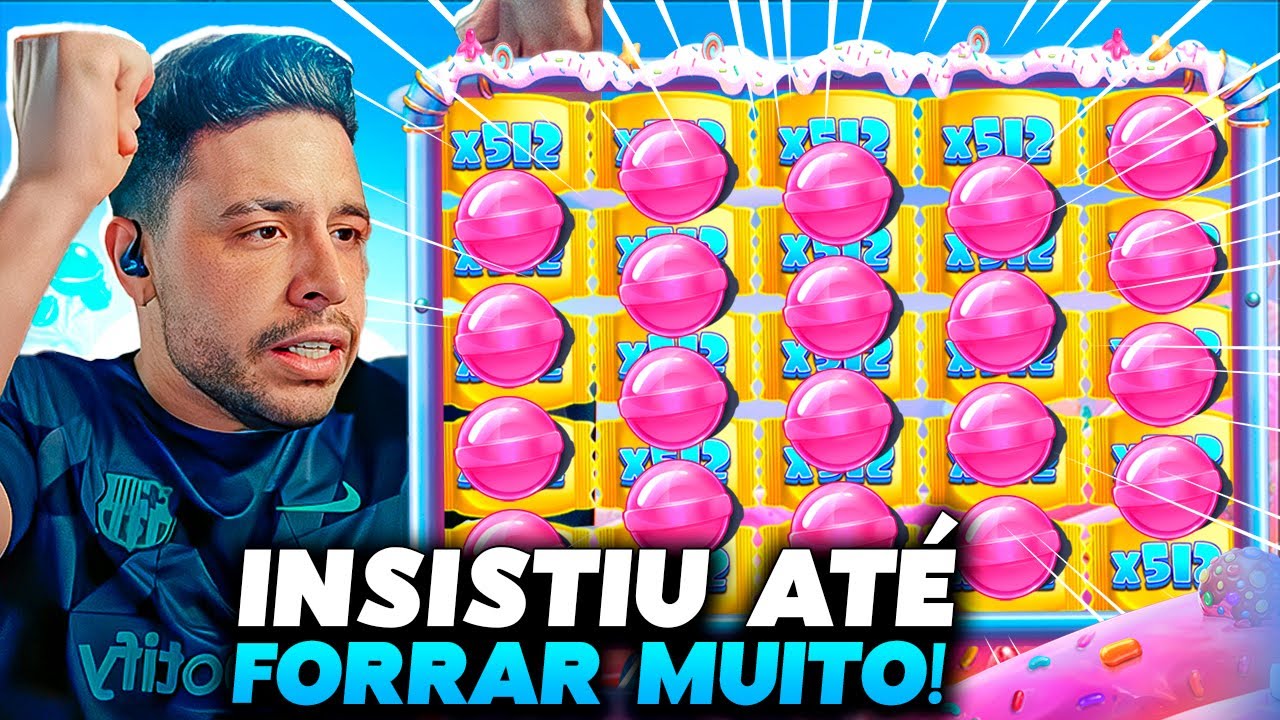 BUXEXA N&Atilde;O DESISTIU DO SUGAR RUSH AT&Eacute; PEGAR MAIS RODADAS E CONSEGUIR FORRAR!