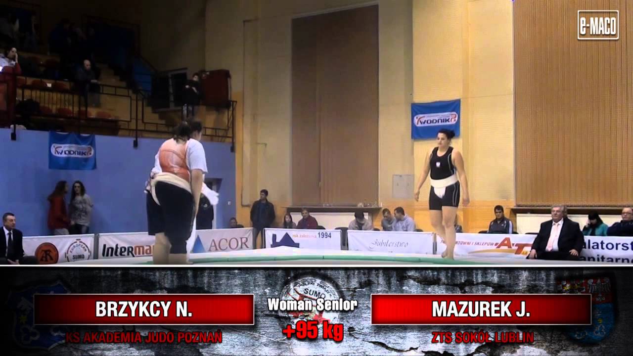 Puchar Polski w Sumo - Woman Senior +95 kg - 2014.02.16 Krotoszyn
