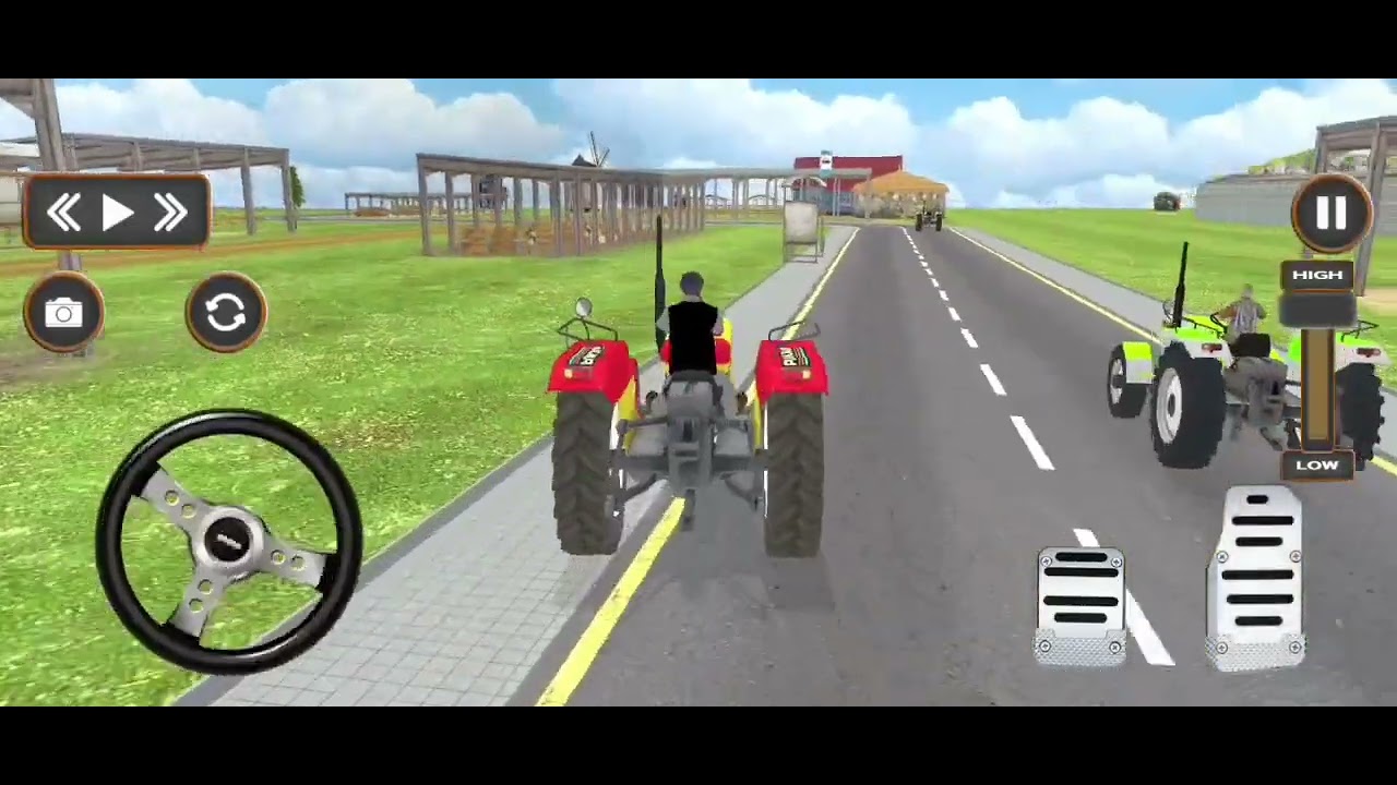 Munni#Tractor# Trending tractor simulator game 