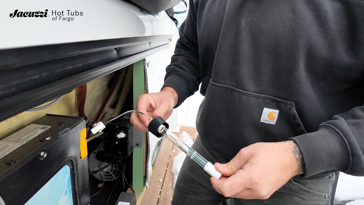 How to Replace the ClearRay Bulb in a Jacuzzi Hot Tub.
