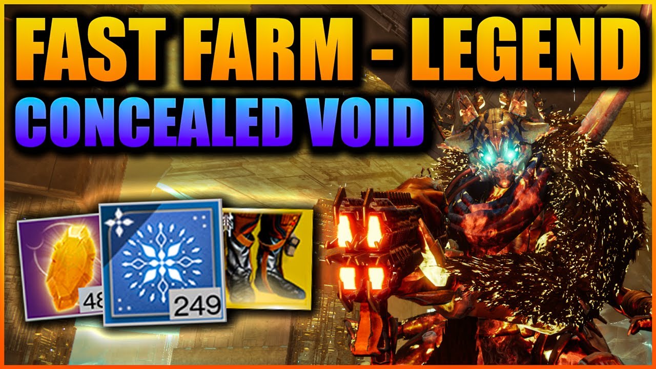 Destiny 2: Platinum CONCEALED VOID Legend Lost Sector Guide - Farm Essence of Dawning & Exotics!