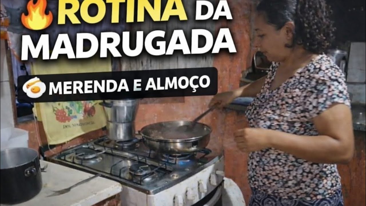 MADRUGADA NA COZINHA 🌙 | MERENDA e ALMOÇO 🍳