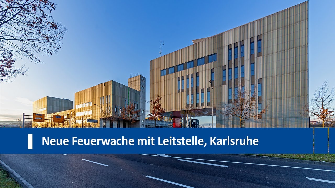Feuerwache mit integrierter Leitstelle, Karlsruhe