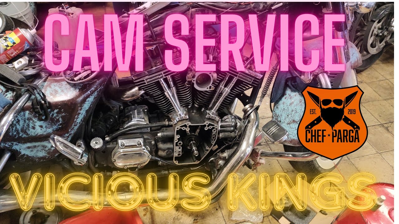CAM SERVICE EN ESPAÑOL  TWIN CAM 2003 HARLEY DAVIDSON MEXICO CHEF PARGA Y VICIOUS KINGS