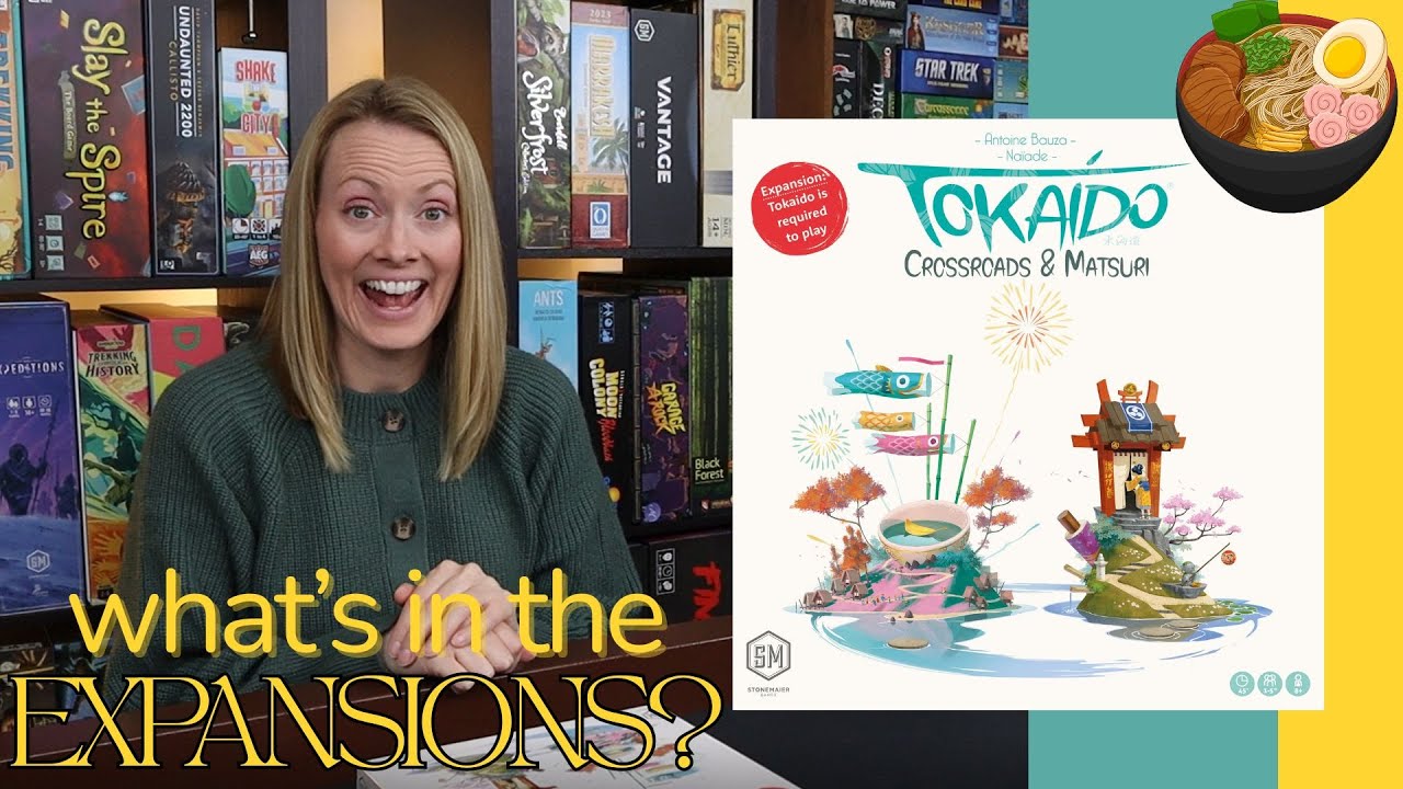 Дополнения TOKAIDO | CROSSROADS & MATSURI (Что в коробке?!)