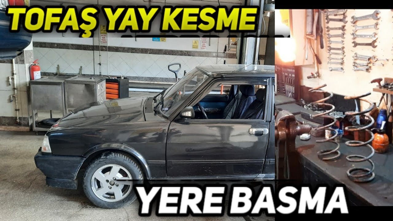 ##oto tamir#TOFAŞ yay kesme yere  basma