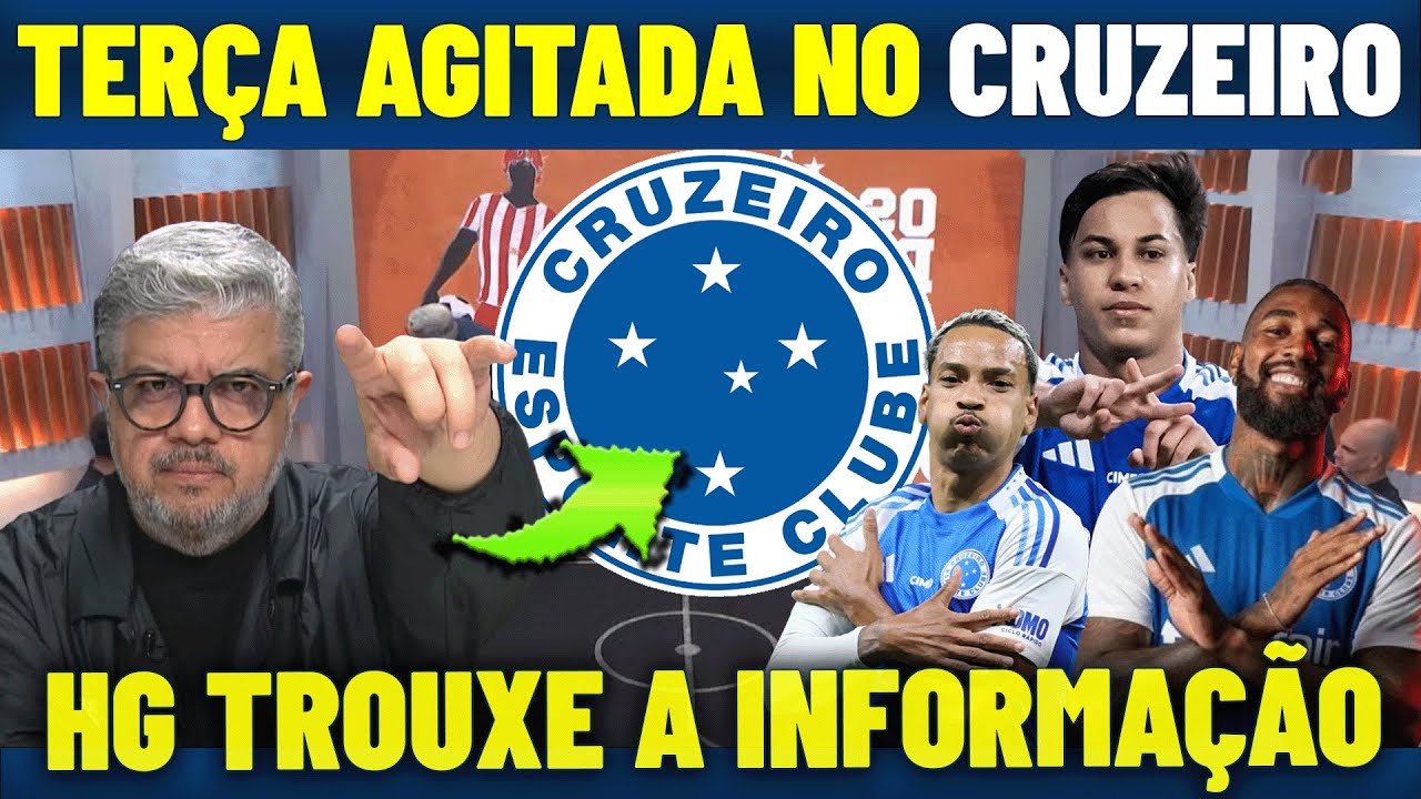 TERÇA AGITADO NO CRUZEIRO ! HEVERTON TROUXE INFORMAÇÃO QUENTE DO CRUZEIRO ! NOTICIAS DO CRUZEIRO