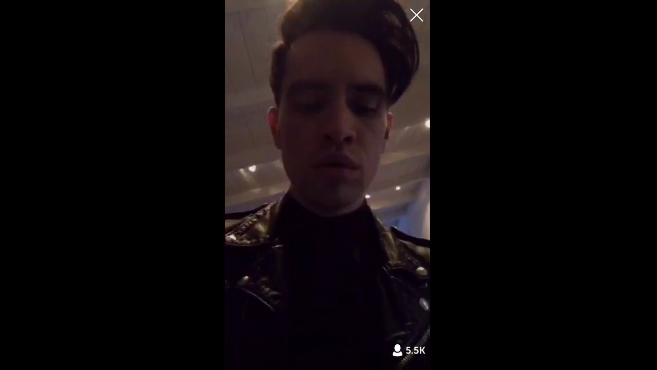All the Way (Frank Sinatra) - Brendon Urie Periscope 5-4-16