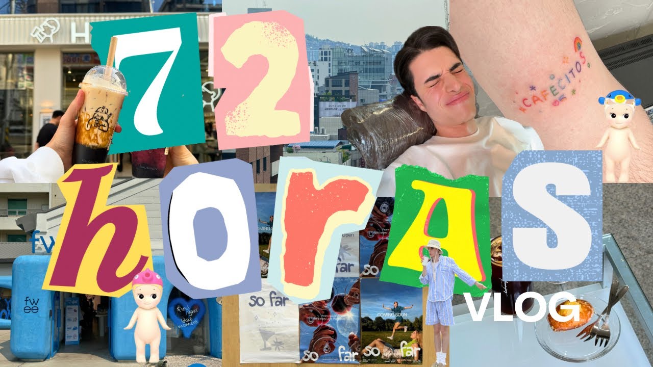 vlog | ME TATUÉ EN COREA DEL SUR 😱🇰🇷 reunión con mi agencia del VISADO, días de academia en Seoul!