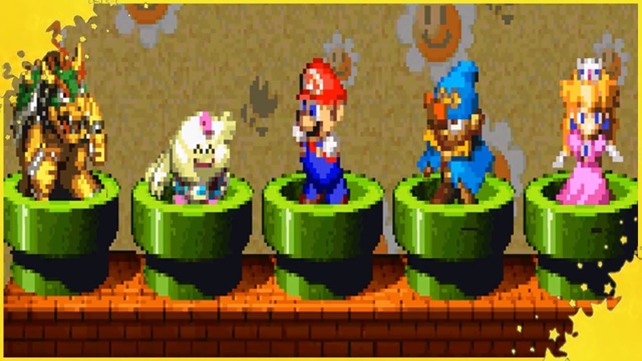 Super Mario RPG Level Up Dance - SNES Styled
