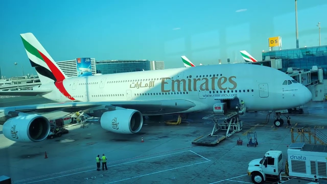 India (Bangalore) to USA (Houston) trip in Emirates  business class