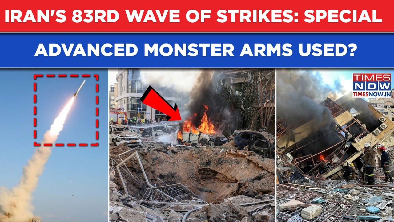 Iran War: IRGC'S 83RD Wave Of Strikes| Drones Fired, Cluster Bombs Dropped| Unbeatable Arms Used?