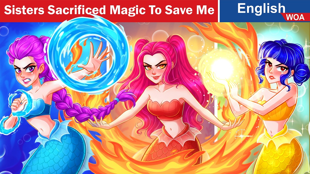My Sisters Sacrificed Their Magic To Save Me From Sea Witch | Stories for Teen @OnceUponAClueFRT​
