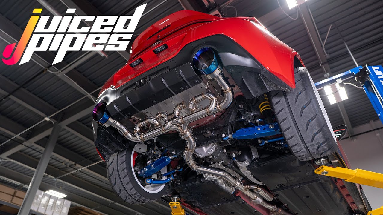 INSANE Juiced Pipes Catback Exhaust GR86 / BRZ / 86 / FRS