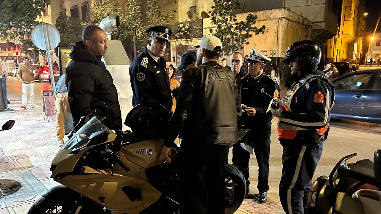 القنيطرة.. حملة أمنية موسعة تستهدف أصحاب الدراجات النارية المخالفين