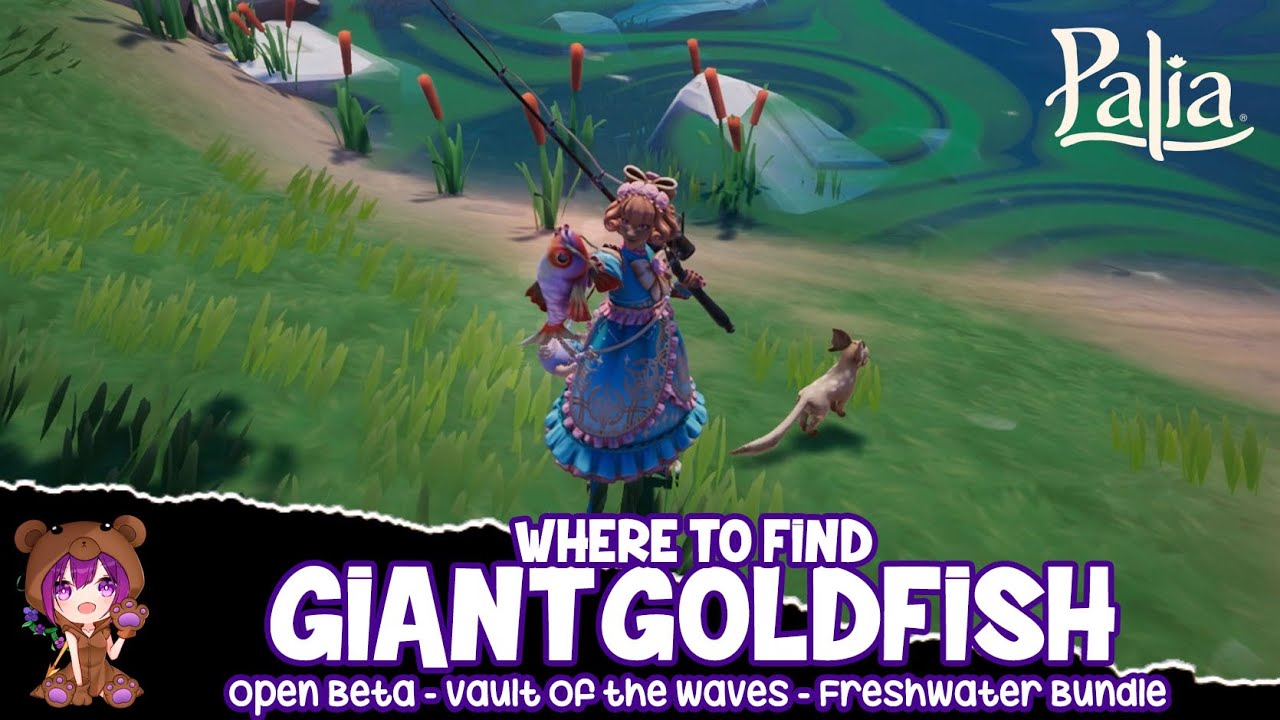 Palia - Where to find Giant Goldfish (Freshwater Bundle)