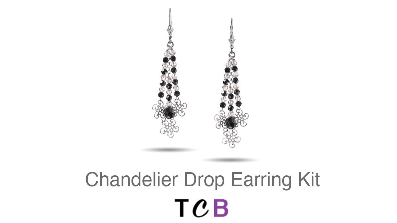 Chandelier Drop Earring Kit | Too Cute Beads