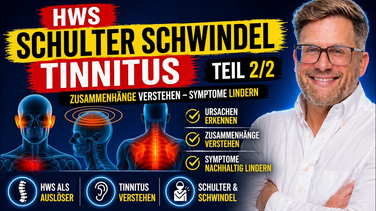HWS, Schulter, Schwindel & Tinnitus Teil 2  Wie alles zusammenhängt