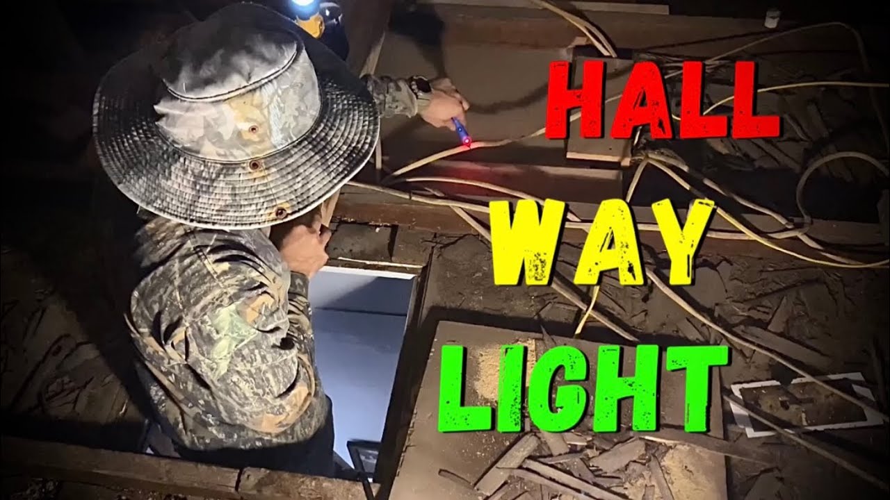 How to wire a hallway light.