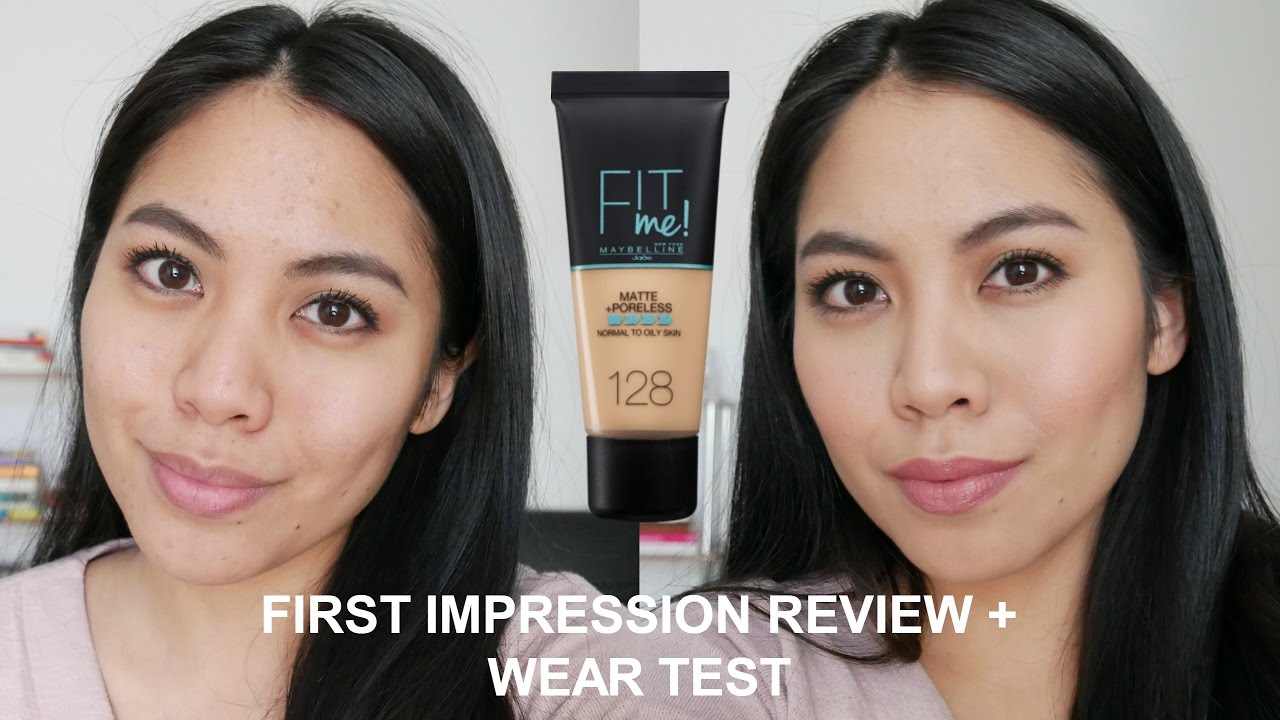 Maybelline Fit Me Matte + Poreless Foundation | First Impression Review & Wear Test (Philippines)