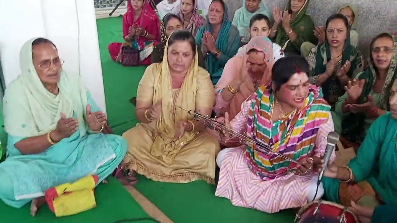 हथ सिर पे रखेयो जी गुरू जी जदो मेरा मन डोले।प्यारी बहनो ने गाया बहुत प्यारा भजन।हिन्दी लिरिक्स में।।
