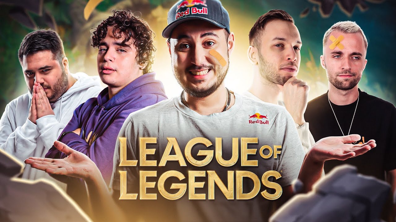 L'ÉQUIPE DES RIGOLOS SUR LoL ! (ft. Squeezie, Kameto, Mickalow & Doigby)