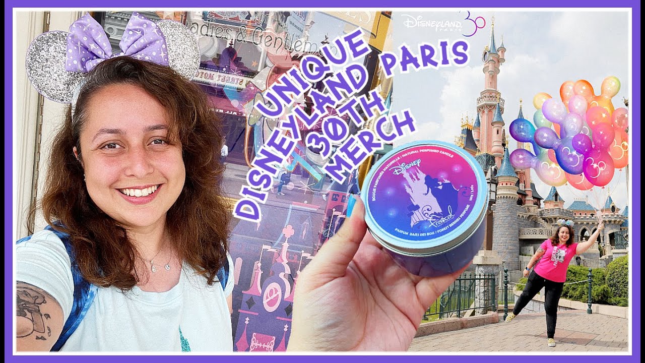 12 Unique DISNEYLAND PARIS 30th Anniversary MERCHANDISE!