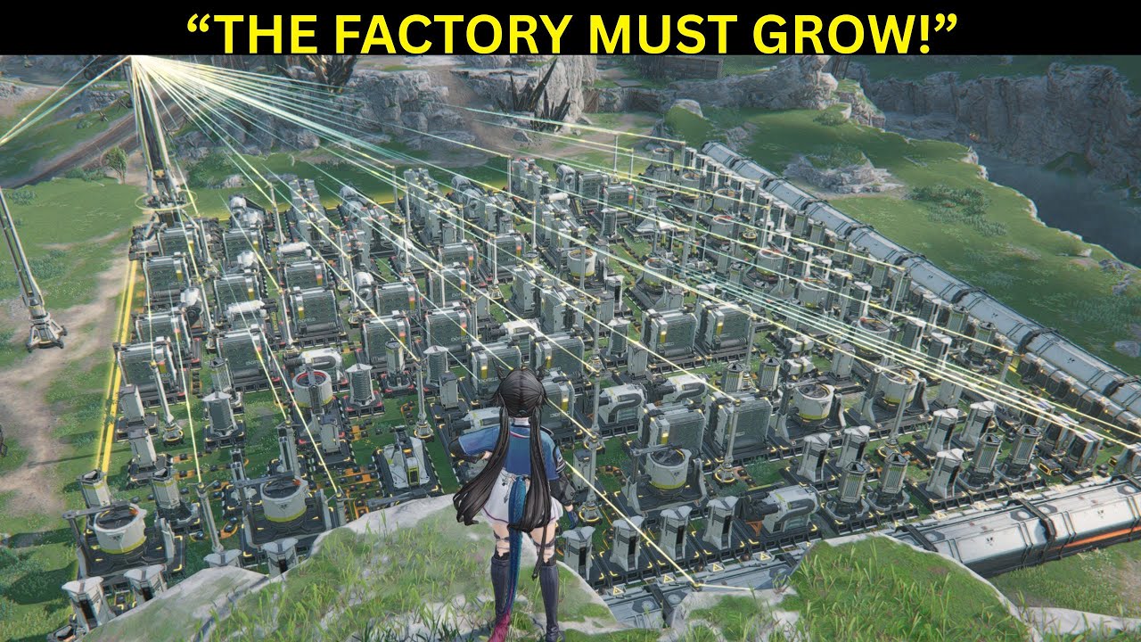 Bro Built a Massive Factory in Arknights: Endfield Already...