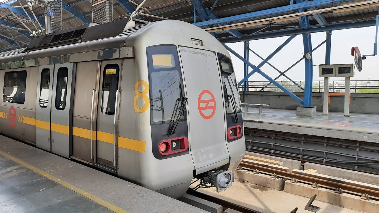 Full Journey from Samaypur Badli to Azadpur in Yellow Line Metro
