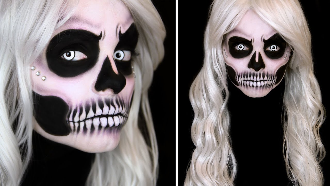 GLAM SKULL • Makeup Tutorial | #spooktober