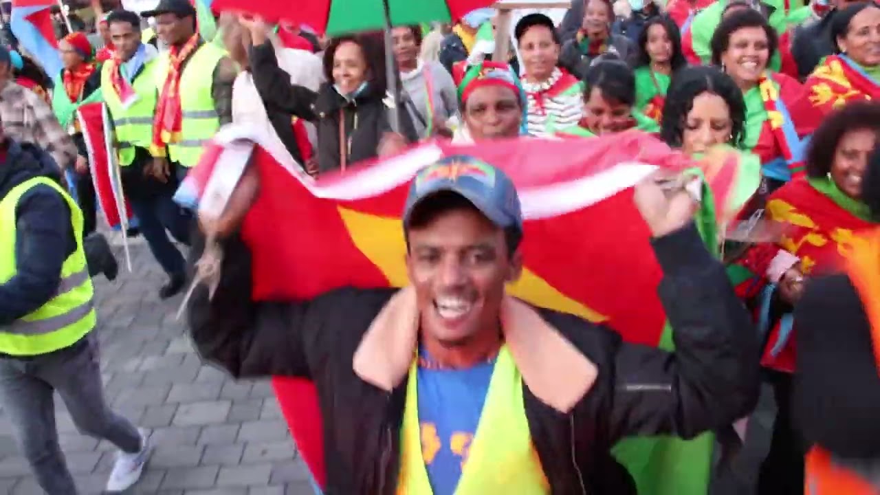 Eritrean Demonstration against the Violence on 20.08.22 in Giessen (part 1)