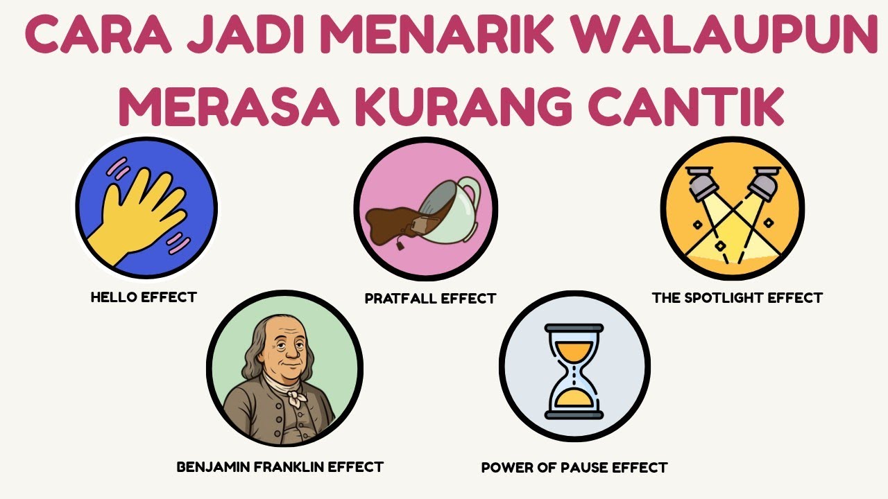 5 Rahasia Trik Psikologi: Membuat kamu jadi Wanita Menarik Seketika (Beauty Privilege)