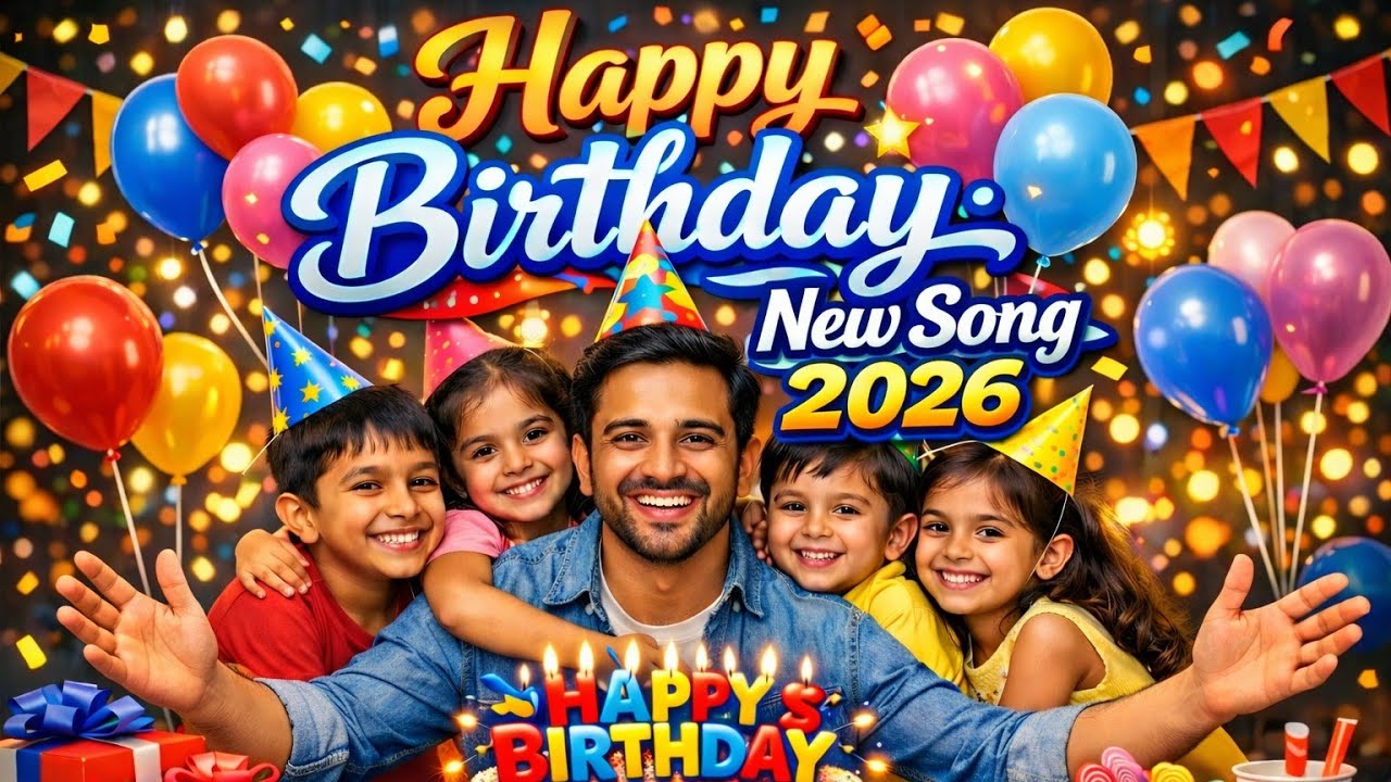 Happy Birthday New Song 🎂 | Party Song 🥳 | Enjoy Birthday Day song | Jk Studio Present New Lyrics 