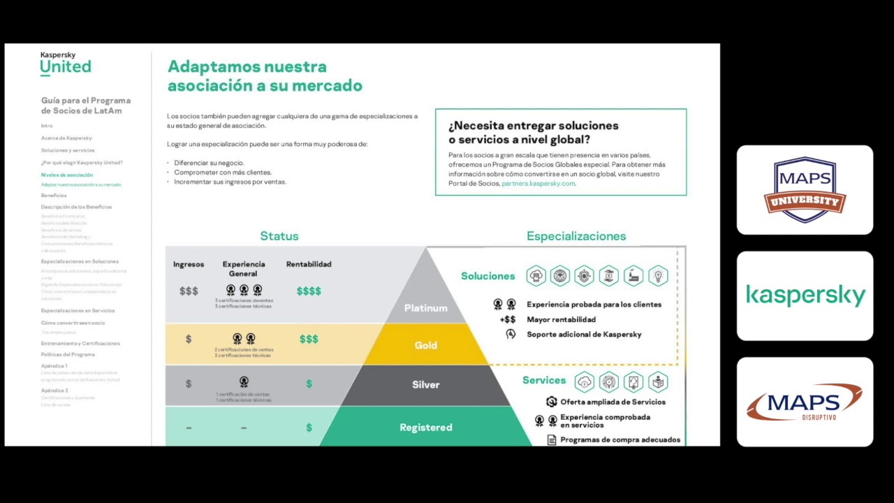 KASPERSKY Presentación Comercial - Manejo del Portal de Partner Kaspersky