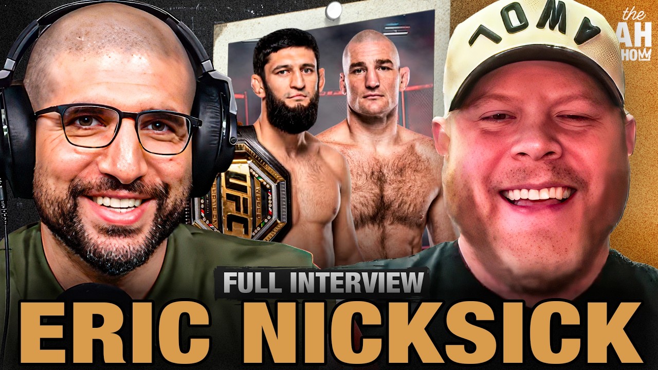 Eric Nicksick on Fixing Sean Strickland Relationship, Khamzat Chimaev Fight, Ngannou Return to MMA