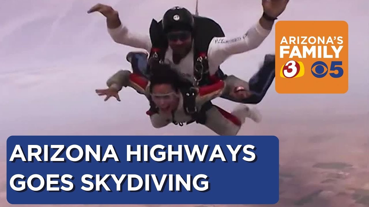 Arizona Highways host Robin Sewell goes skydiving