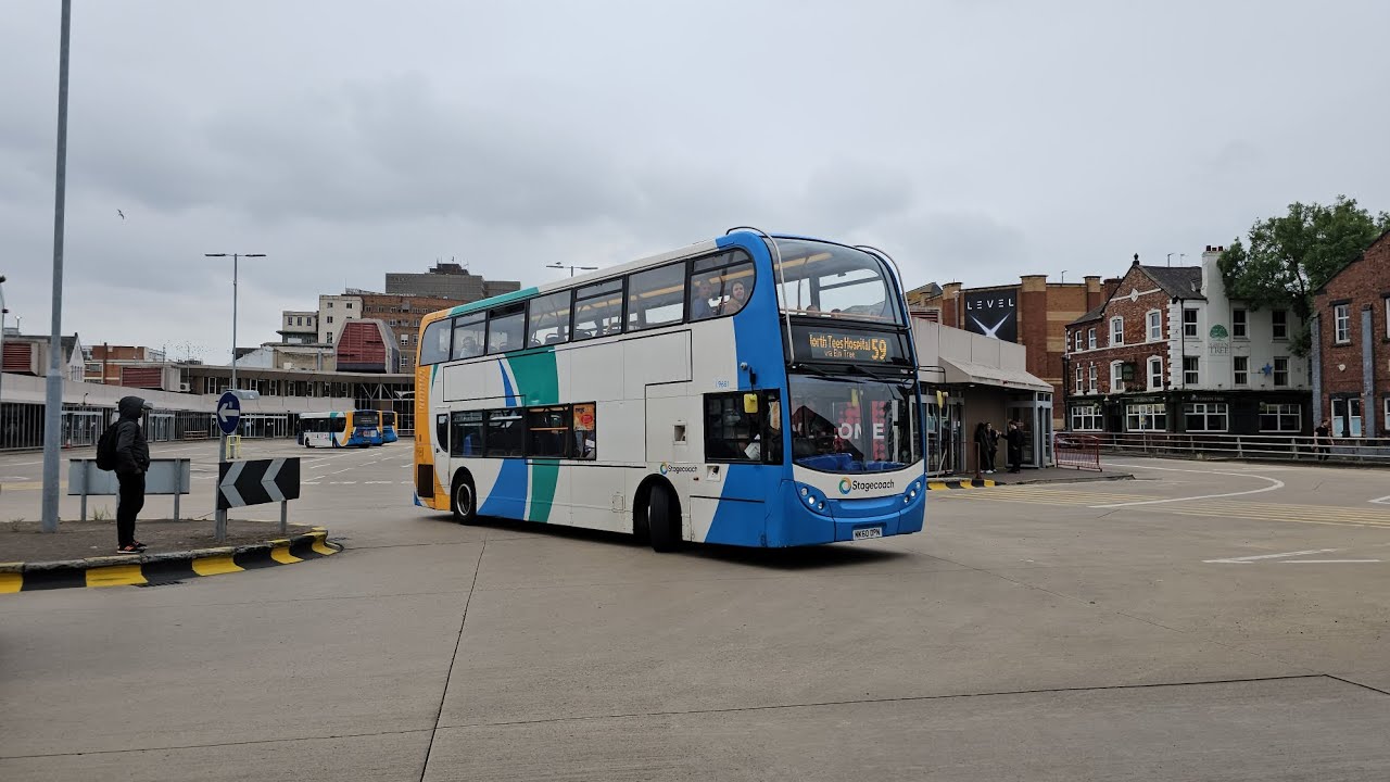 Buses in Middlesbrough | Middlesbrough Bus Station | August 2024