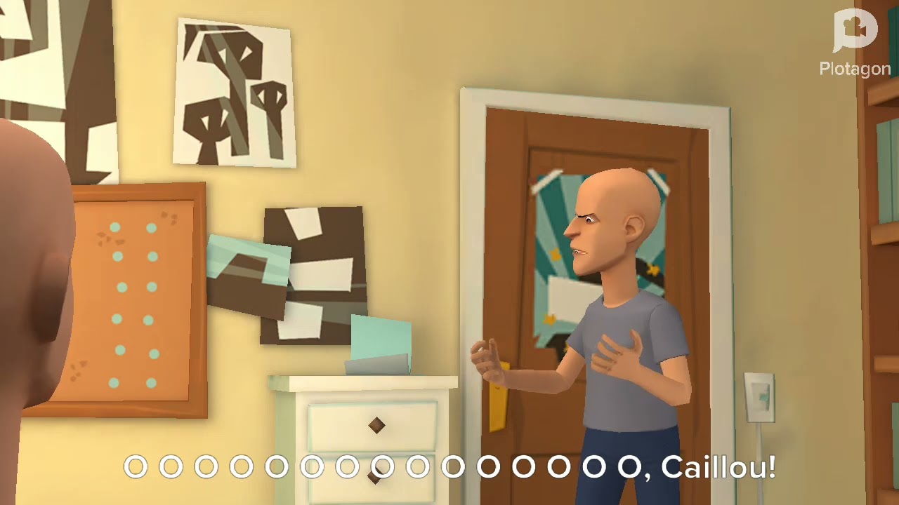 Classic Caillou grounds Caillou/Grounded