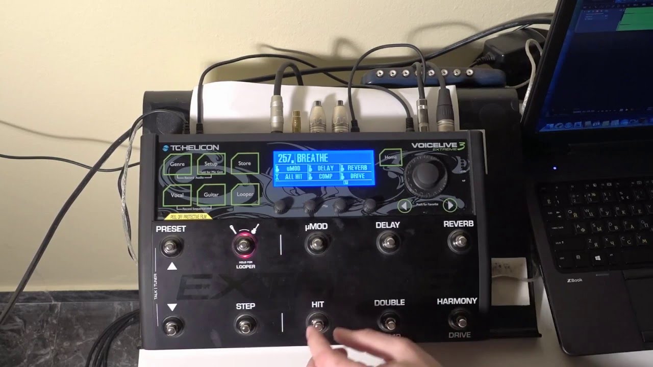 Краткая демонстрация (hands on) Voicelive 3 Extreme