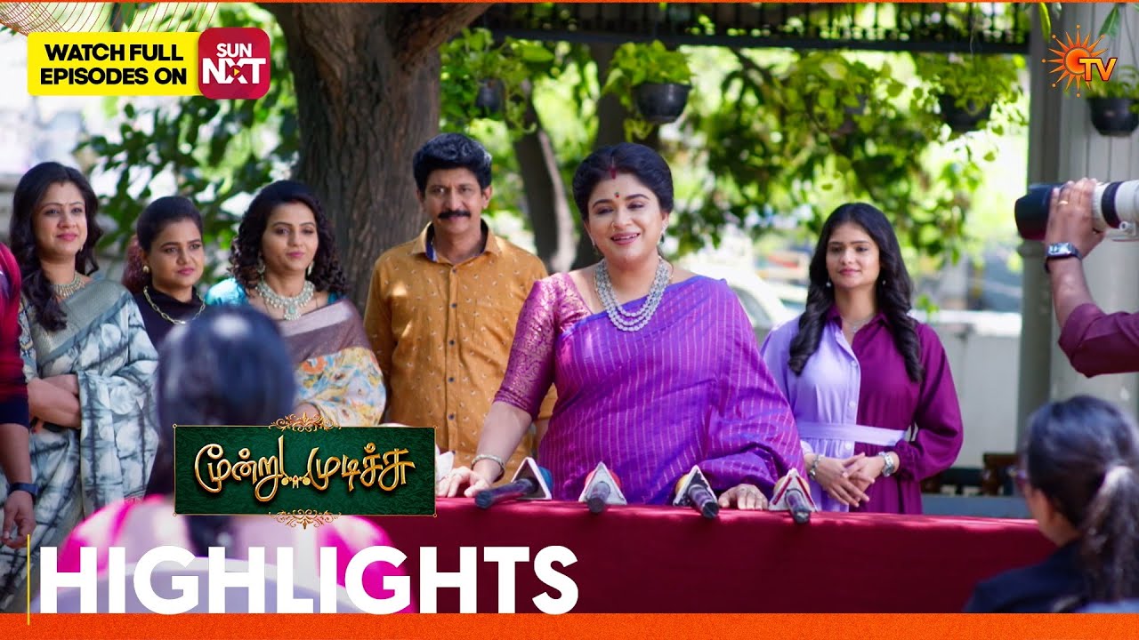 Moondru Mudichu - Highlights 1 | 30 Mar 2026 | Tamil Serial | Sun TV